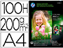 PAPEL FOTOGRAFICO HP DIN A4 SEMI GLOSSY 200 GR PAQUETE DE 100 HOJAS