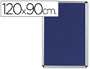 TABLERO DE ANUNCIOS Q-CONNECT MURAL GRANDE FIELTRO AZUL 120X90 CM