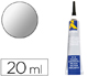 CONTORNO RELIEVE LA PAJARITA PLATA R-2 TUBO 20 ML