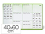PLANNING SOBREMESA SEMANAL LIDERPAPEL 40X60 CM 80 GR 60 HOJAS 2024-2025