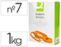 GOMILLAS ELASTICAS Q-CONNECT 1000 GR NUMERO 7 70 X 2 MM