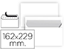 SOBRE LIDERPAPEL N 11 BLANCO DIN C5 162X229 MM TIRA DE SILICONA PAQUETE DE 25 UNIDADES