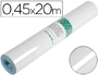 ROLLO ADHESIVO LIDERPAPEL TRANSPARENTE ROLLO DE 0,45 X 20 MT 100 MC