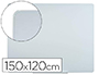 PIZARRA BLANCA BI-OFFICE CRISTAL MAGNETICA 150X120 CM