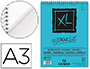 BLOC DIBUJO ACUARELA CANSON XL AQUARELLE GRANO FINO DIN A3 MICROPERFORADO ESPIRAL 29,7X42 CM 30 HOJAS 300 GR