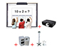 PIZARRA INTERACTIVA PROMETHEAN ABT78D CON PROYECTOR OPTOMA S321 SOPORTE Y ALTAVOCES