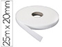 CINTA DE VELCRO ADHESIVO SUMO DIDACTIC RUGOSA ROLLO 25 M X 20 MM