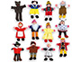 JUEGO ANDREUTOYS MARIONETA DE DEDOS PERSONAJES CUENTOS INFANTILES SURTIDOS 30CM CAJA DE 12 UNIDADES