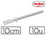 PINCEL HENBEA PARA COLA BLANCA DE PLASTICO FLEXIBLE 10 CM LARGO BOLSA DE 10 UNIDADES