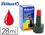 TINTA TAMPON PELIKAN ROJO BOTE DE 28 ML