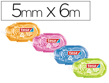 CORRECTOR TESA CINTA MINI 5 MM X 6 M