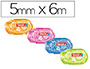 CORRECTOR TESA CINTA MINI 5 MM X 6 M