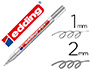 ROTULADOR EDDING PUNTA FIBRA 751 PLATA PUNTA REDONDA 1-2 MM