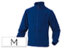 CHAQUETA DELTAPLUS POLAR CON CREMALLERA 2 BOLSILLOS COLOR AZUL TALLA M