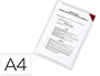 FUNDA DE PRESENTACION TARIFOLD ADHESIVA REMOVIBLE DIN A4 CON ESQUINA MAGNETICA CAPACIDAD PARA 10 HOJAS PACK 5 UNIDADES