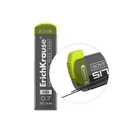 SET DE 20 MINAS DE RECAMBIO MEGAPOLIS PARA PORTAMINAS, 0.7 MM. ERICH KRAUSE 26611