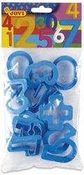 BOLSA MOLDES NUMEROS 11 PIEZAS JOVI 7N